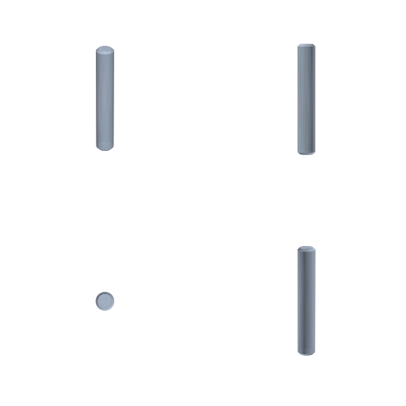 Шпилька М8×50 ГОСТ 22042-76