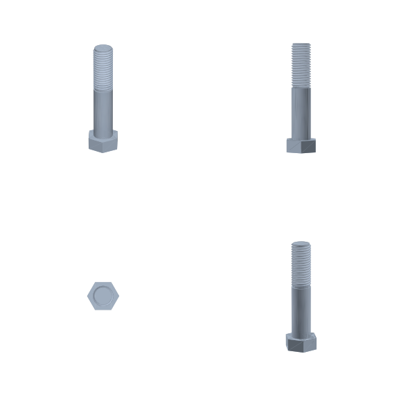 Болт М20×100 ГОСТ 7798-70