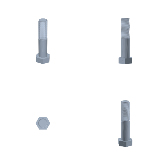 Болт М20×90 ГОСТ 7798-70