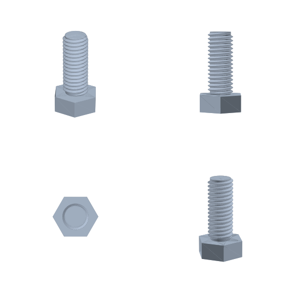 Болт М8×20 ГОСТ 7798-70