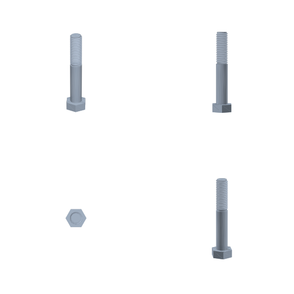 Болт М8×50 ГОСТ 7798-70